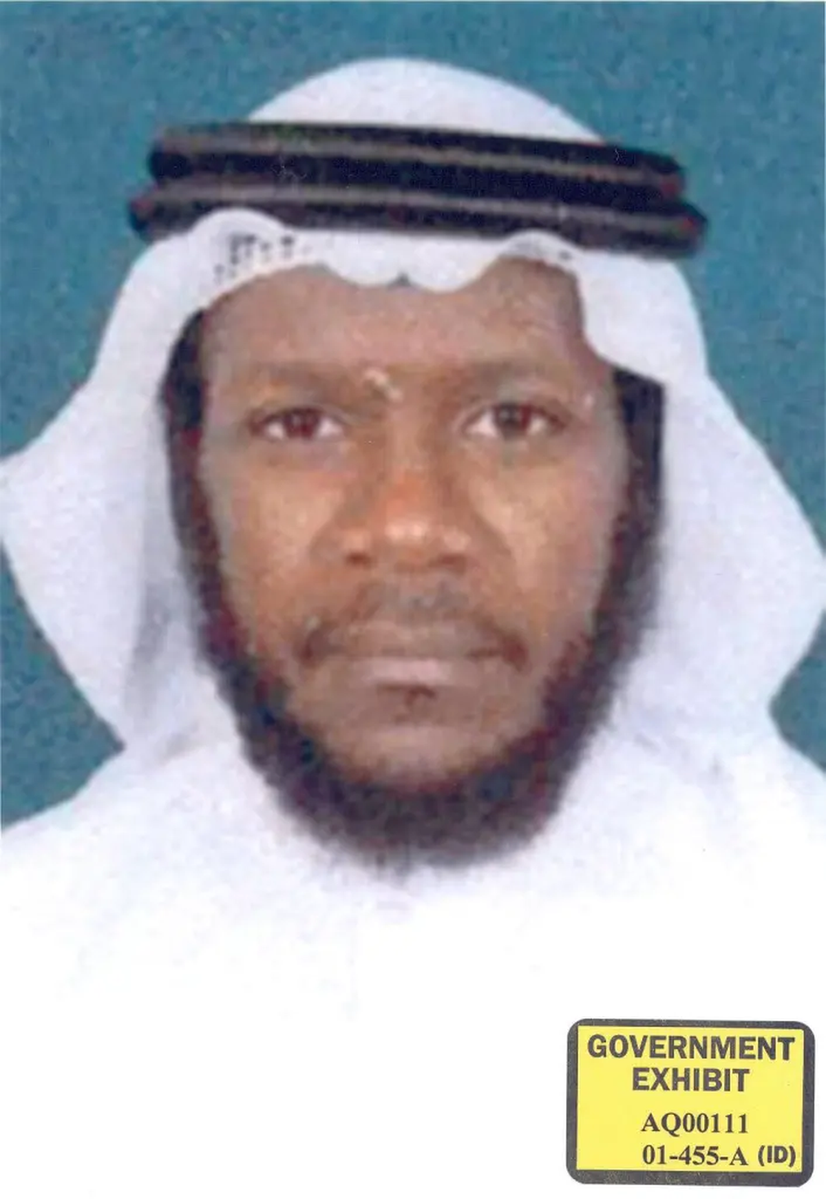 Mustafa Ahmed Adam al Hawsawi, uno de los acusados y detenidos en la bahía de Guantánamo. Hawsawi es sospechoso de gestionar la financiación de los atentados del 11 de septiembre Mustafa Ahmed Adam al Hawsawi, uno de los acusados y detenidos en la bahía de Guantánamo. Hawsawi es sospechoso de gestionar la financiación de los atentados del 11 de septiembre