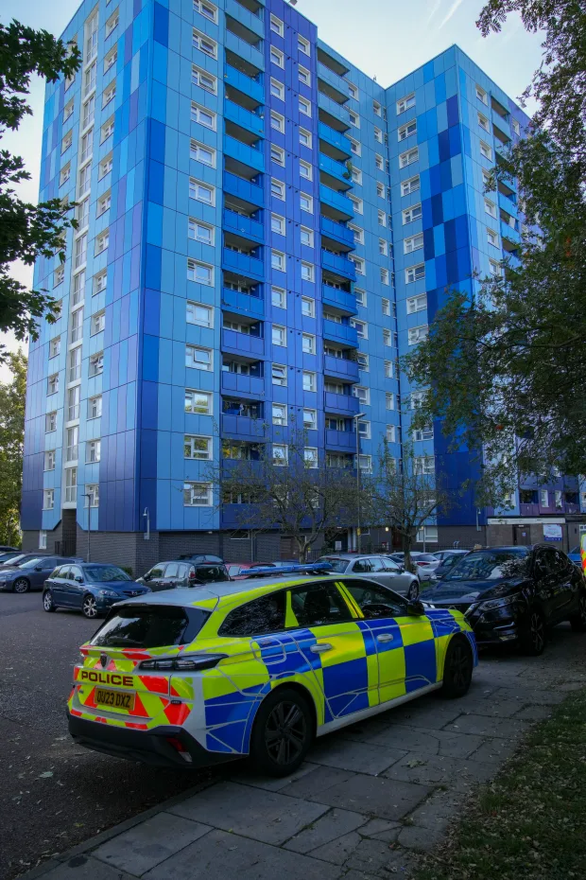 El apartamento, escena del crimen, se halla en un edificio de 15 pisos. El apartamento, escena del crimen, se halla en un edificio de 15 pisos.