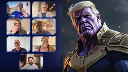 Los Vengadores pudieron con Thanos pero no con Trump: ¿Quién sí bancó al presidente?