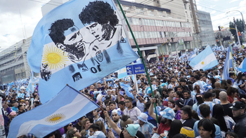 Euforia total en todo el país por la consagración de Argentina en el mundial de Qatar. Euforia total en todo el país por la consagración de Argentina en el mundial de Qatar.
