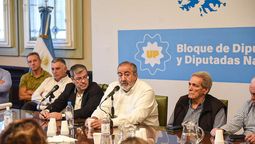 El peronismo en el Congreso se reunieron con representantes de la CGT.