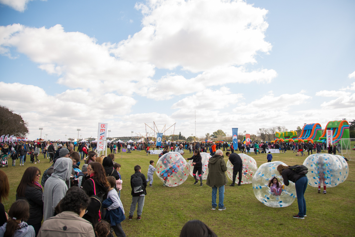Edición anterior del Día del Niño en el predio del Hipódromo de San Isidro.