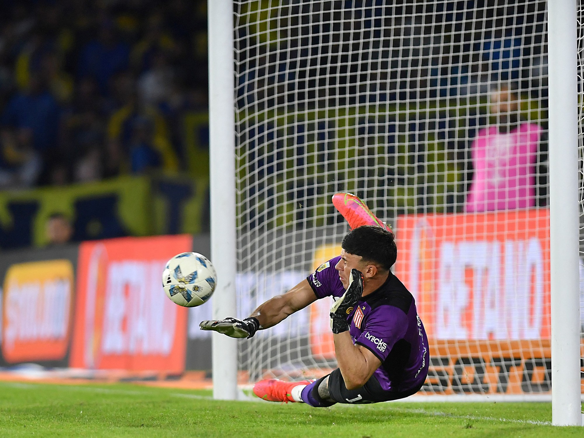 Matías Mansilla, arquero de Estudiantes Matías Mansilla, arquero de Estudiantes