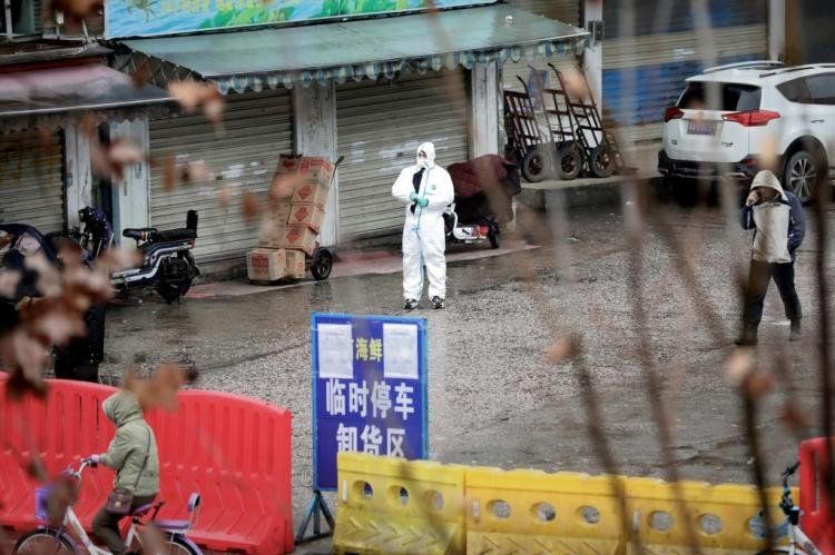 Mercado de mariscos en Wuhan: Aquí comenzó todo.