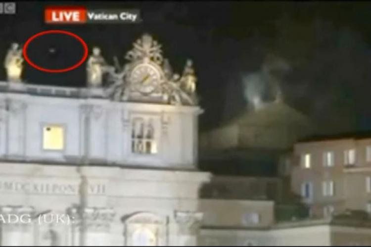 OVNI sobre el Vaticano