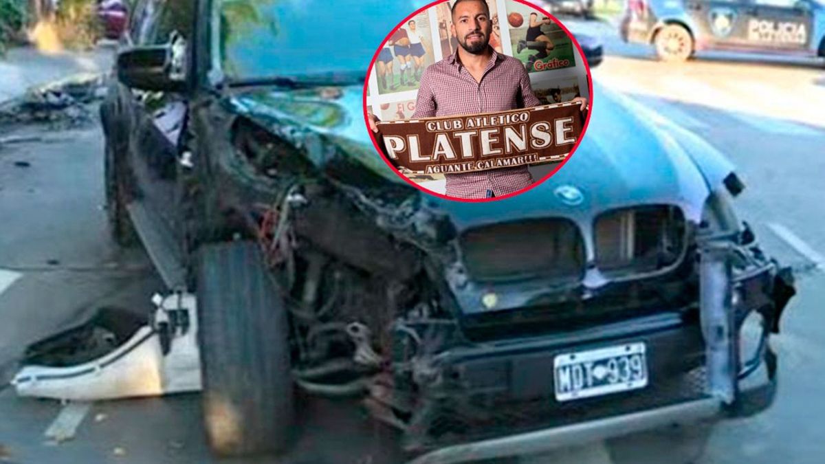 Héctor “Tito” Canteros, mediocampista de Platense, protagonizó un accidente automovilístico que dejó un herido y dio 1,62 gramos en el test de alcoholemia.