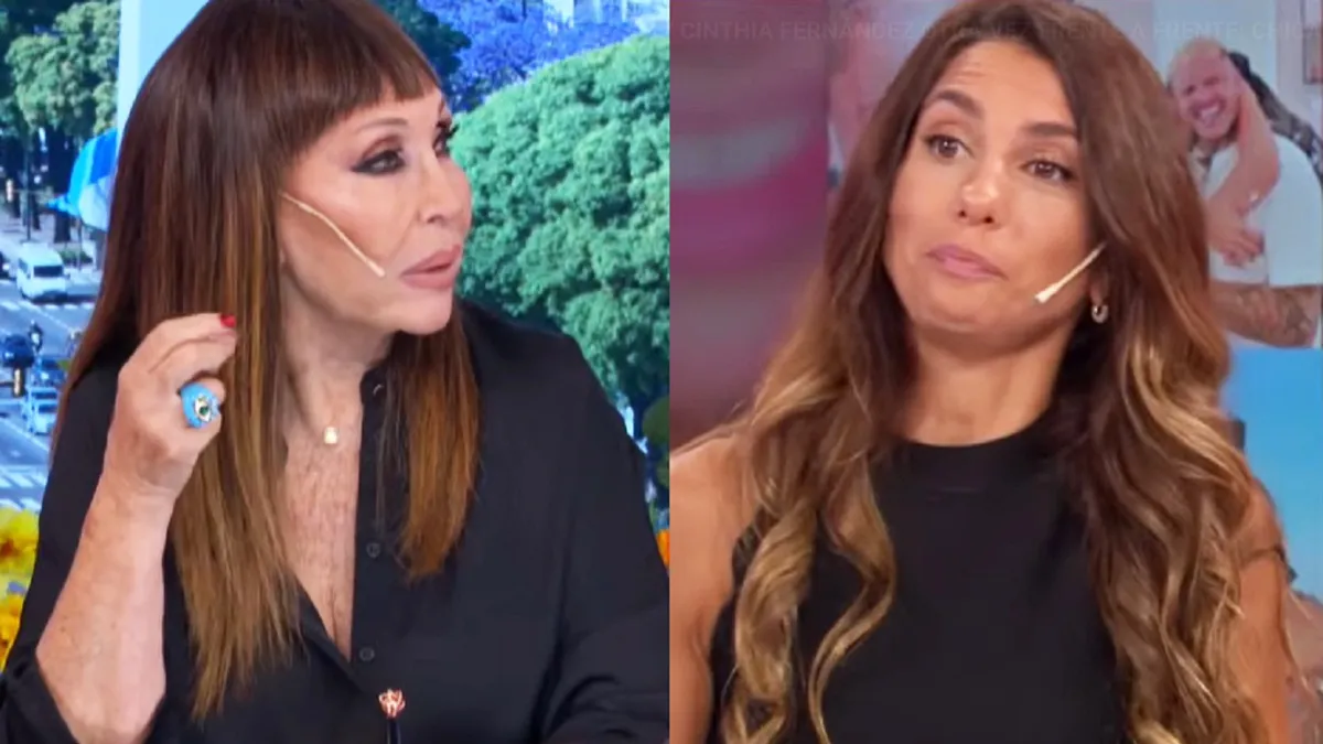 El cruce de Cinthia Fernández con Moria Casán expuso una disputa de poder que excede lo personal. El cruce de Cinthia Fernández con Moria Casán expuso una disputa de poder que excede lo personal.
