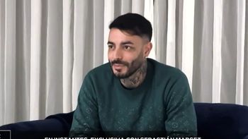 Reapareció el capo narco Sebastián Marset en tv uruguaya. Reapareció el capo narco Sebastián Marset en tv uruguaya.