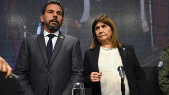 Patricia Bullrich junto a Vicente Ventura Barreiro. Patricia Bullrich junto a Vicente Ventura Barreiro.