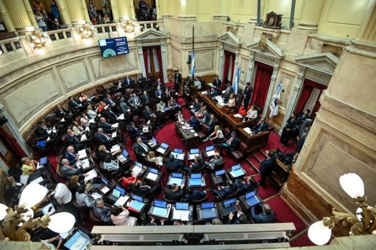 Recinto del Senado de la Nación.