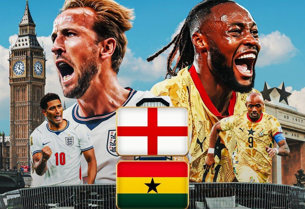 Inglaterra-Ghana: Ambos buscan la clasificación
