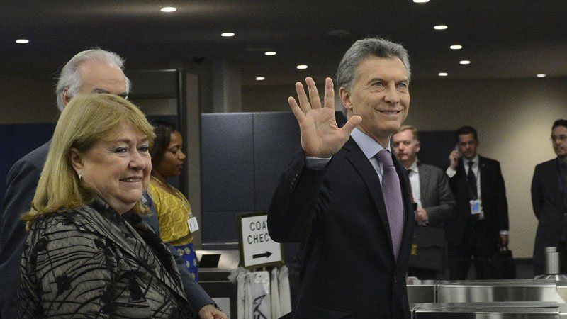 Primero Malcorra le bajó el tono a las declaraciones de Macri, pero ahora desde Londres desmintieron al Presidente argentino (Foto NA).