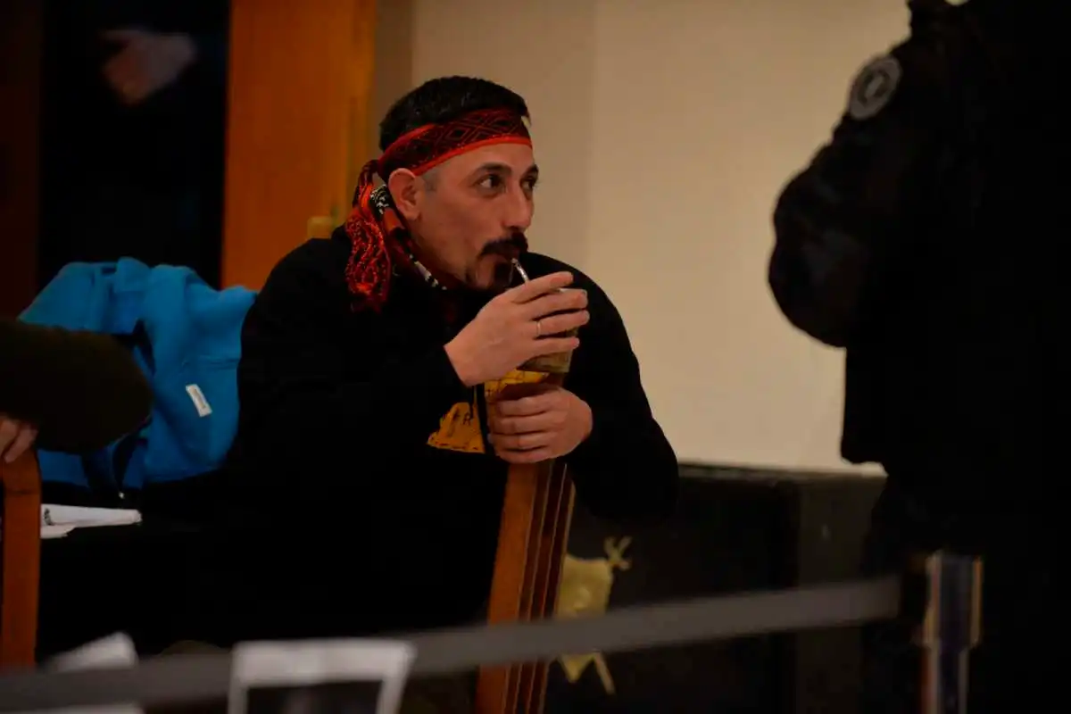 Facundo Jones Huala reivindicó a la RAM y el combate del pueblo mapuche en lucha por su territorio a ambos lados de la cordillera.