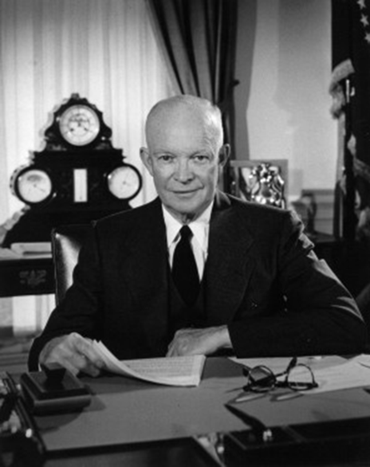 Dwight Eisenhower: presidente de USA, general de 5 estrellas, héroe de la Segunda Guerra Mundial y temeroso del Dwight Eisenhower: presidente de USA, general de 5 estrellas, héroe de la Segunda Guerra Mundial y temeroso del