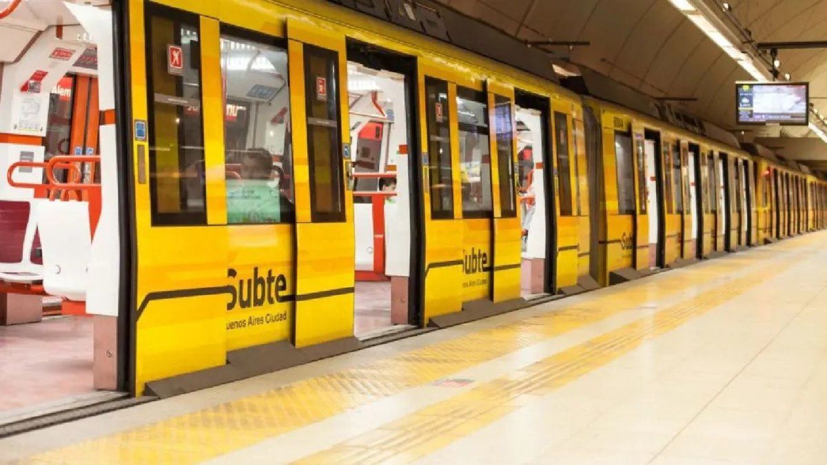 Habrá paro de subtes el lunes 4 de agosto.