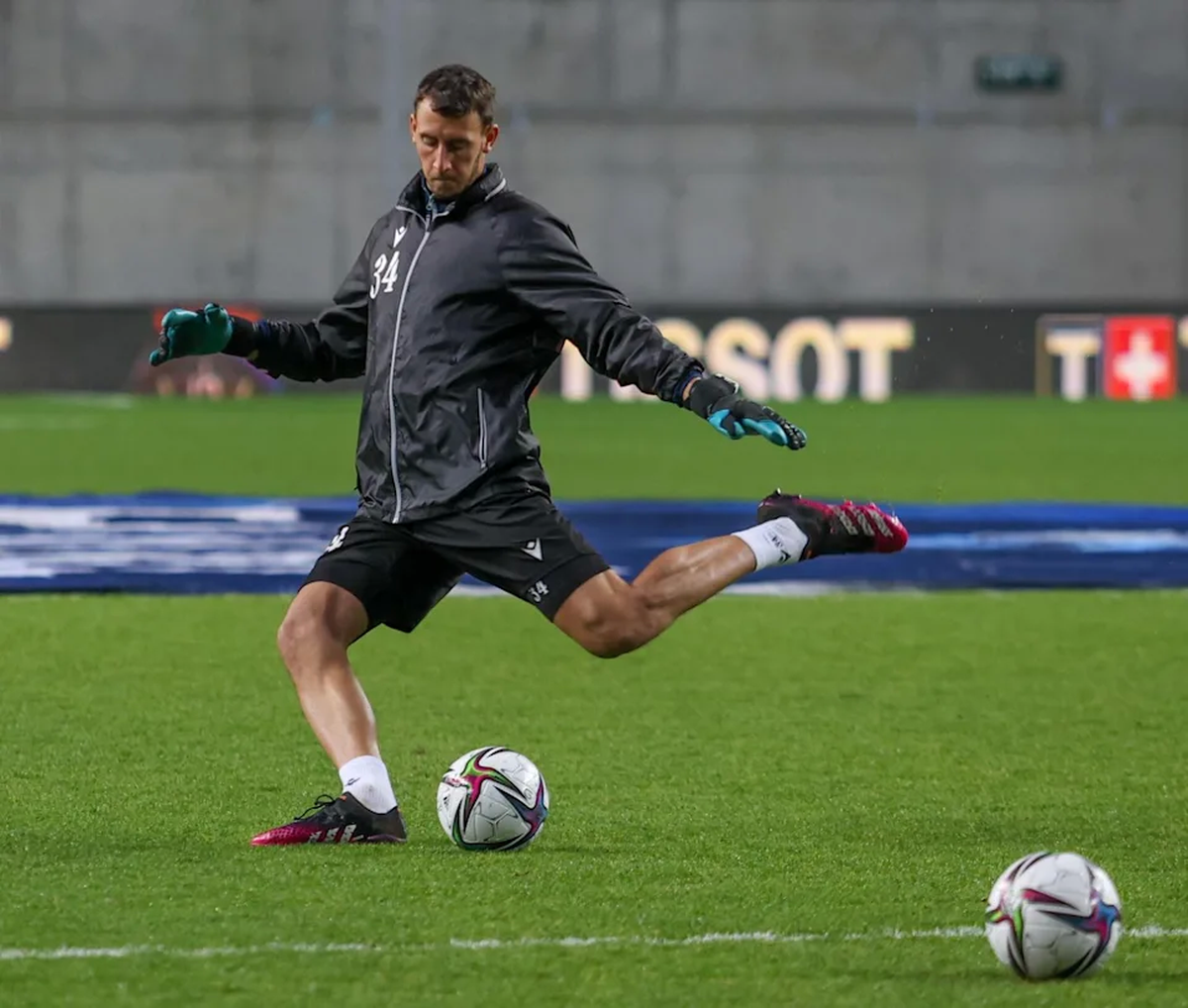 Marco Wolff en entrenamiento.