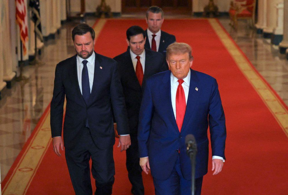 Trump, Marco Rubio, J.D. Vance y Pete Hegseth (EL MUNDO. ES)
