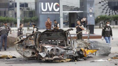 Ola de violencia en Ecuador: Explotó coche bomba