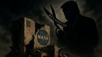 Trump no perdona ni a la ciencia espacial con sus recortes. Trump no perdona ni a la ciencia espacial con sus recortes.