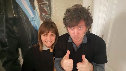 Javier Milei contra 'La Nación', pero con 'Clarín' vía Patricia Bullrich (?)