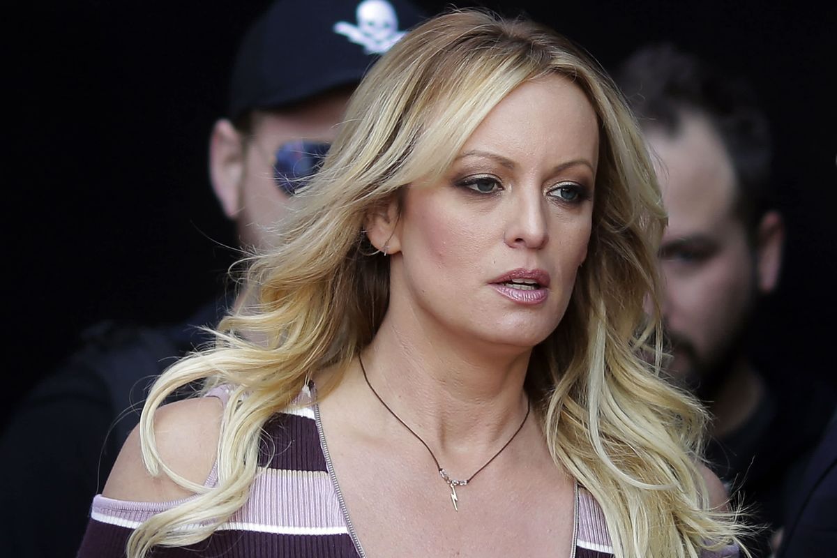 Stephanie Gregory Clifford, alias Stormy Daniels.
