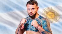 Carlos Petruzzella en busca de su contrato con la UFC en Las Vegas.