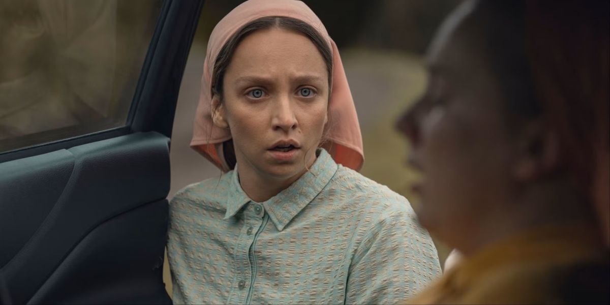 Esta miniserie se estrenó el 21 de abril y lidera Netflix con 6 episodios, siguiendo a Rosie en una secta que empieza a cuestionar tras un evento límite. Fuente: Netflix Esta miniserie se estrenó el 21 de abril y lidera Netflix con 6 episodios, siguiendo a Rosie en una secta que empieza a cuestionar tras un evento límite. Fuente: Netflix