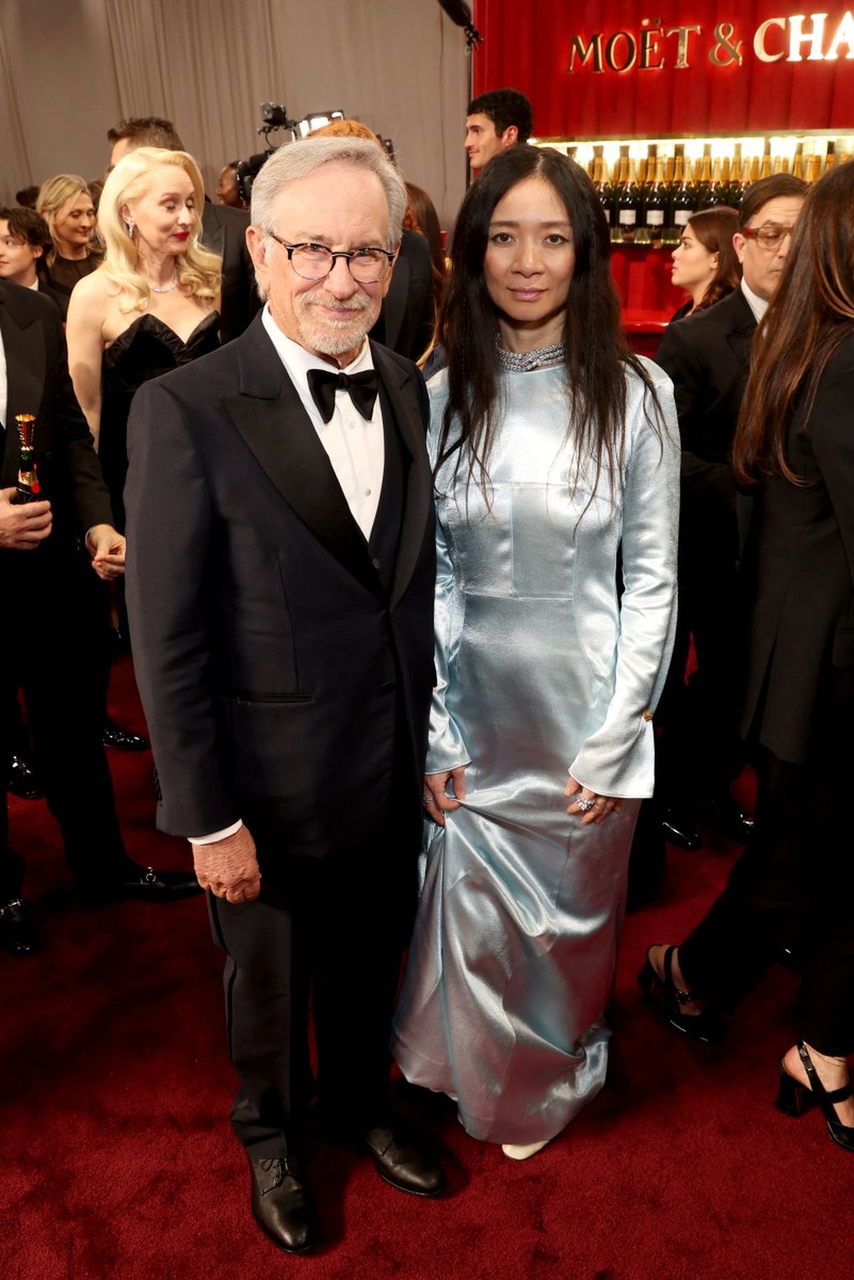 Steven Spielberg y Chloé Zhao asisten a Moët & Chandon en la 83.ª edición de los Globos de Oro el 11 de enero de 2026 en Los Ángeles, California. Steven Spielberg y Chloé Zhao asisten a Moët & Chandon en la 83.ª edición de los Globos de Oro el 11 de enero de 2026 en Los Ángeles, California.