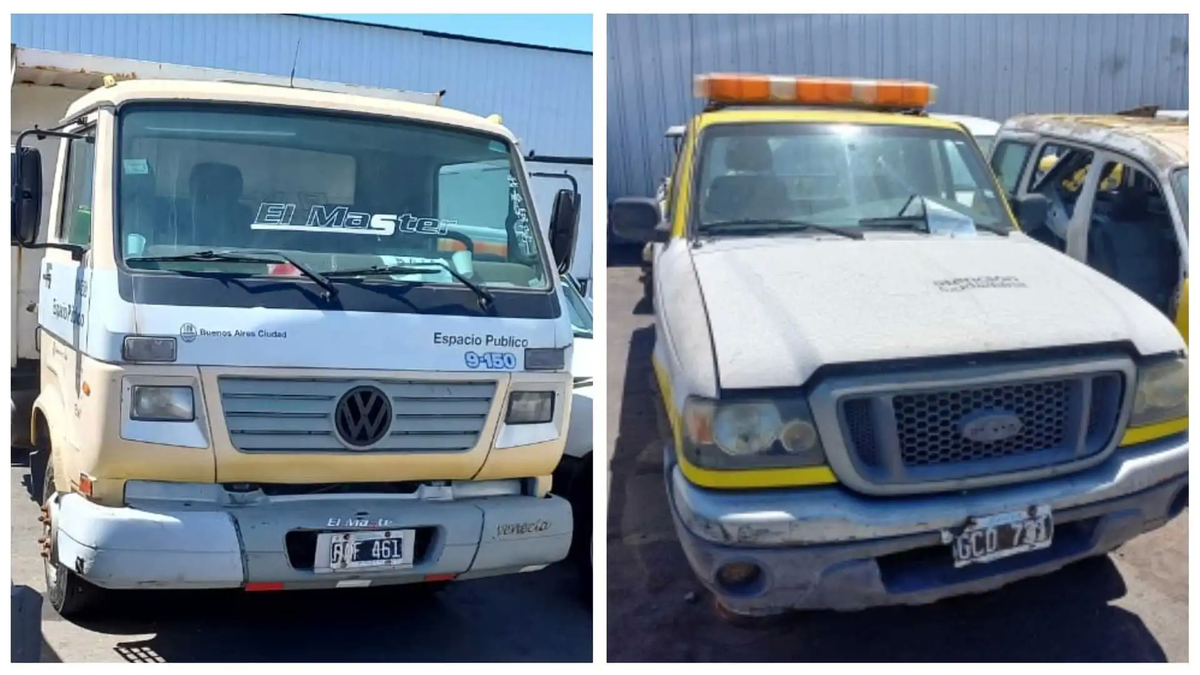 Dos, de las tantas unidades fuera de uso, que rematará el Banco Ciudad