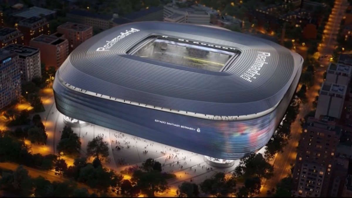 El renovado Santiago Bernabéu se prepara para recibir un posible choque entre la Argentina de Messi y la España de Luis de la Fuente. El renovado Santiago Bernabéu se prepara para recibir un posible choque entre la Argentina de Messi y la España de Luis de la Fuente.