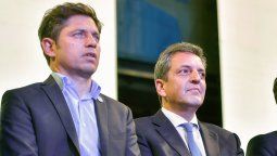 Axel Kicillof y Sergio Massa.&nbsp;