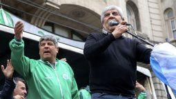 altText(Moyano y Viviani reconciliados, tras años de distancia, con una 'amenaza' en común: Uber)}