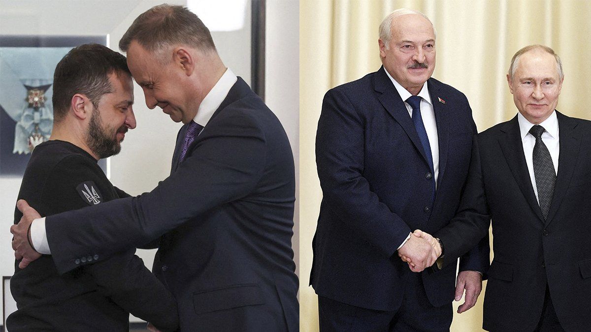Zelenski-Duda versus Lukashenko-Putin