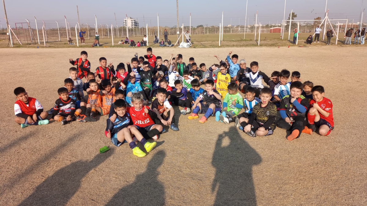 Los chicos de la Independiente Cup (Foto CAI) Los chicos de la Independiente Cup (Foto CAI)