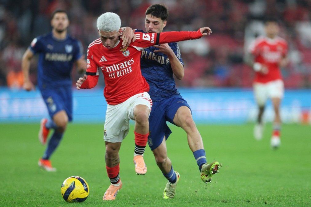 El delantero argentino Gianluca Prestianni sigue con su postura de que es inocente en el conflicto con Vinicius. El delantero argentino Gianluca Prestianni sigue con su postura de que es inocente en el conflicto con Vinicius.