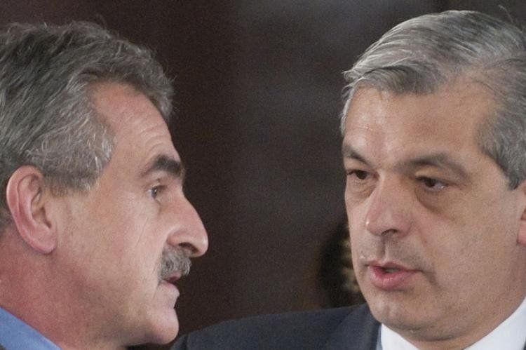 Agustín Rossi y Julián Domínguez.