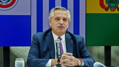 Mercosur: Alberto arremetió contra Lacalle Pou y Bolsonaro 