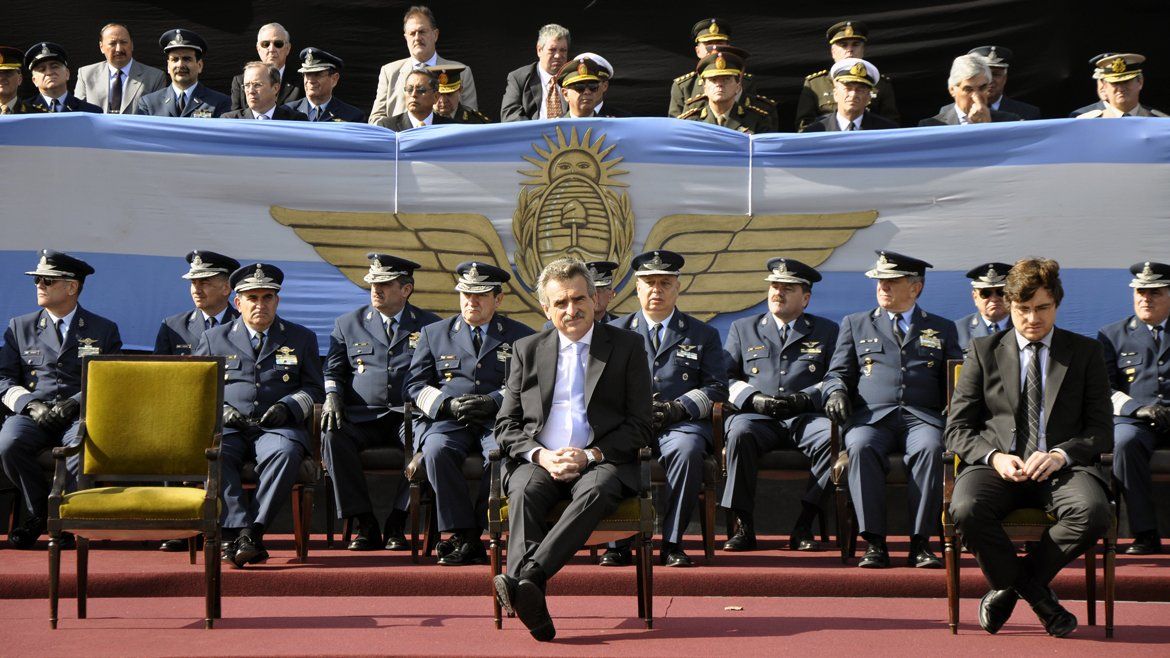 Agustín Rossi cuando era ministro de Defensa. Agustín Rossi cuando era ministro de Defensa.
