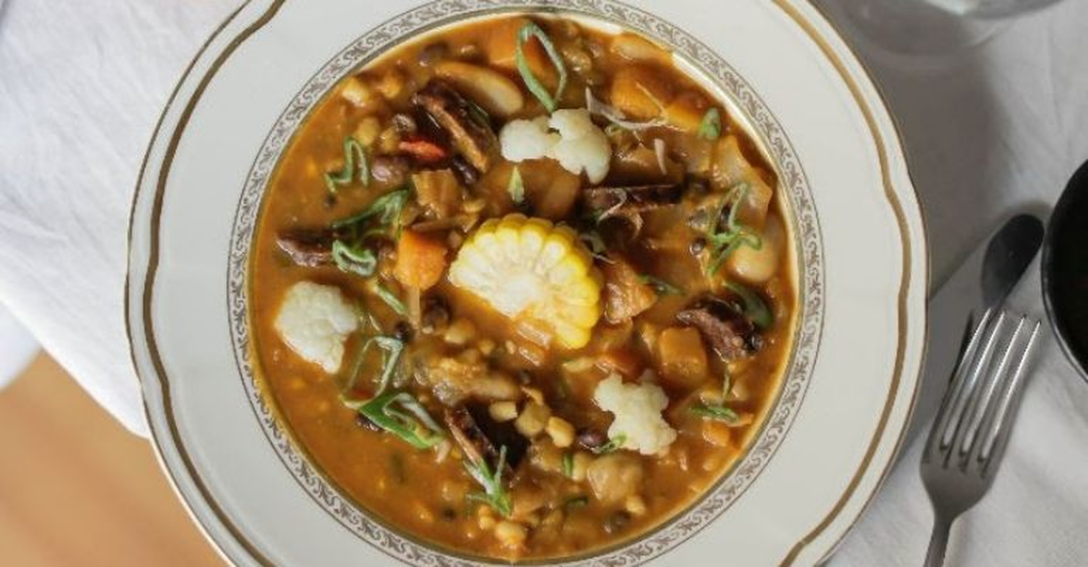 No te pierdas el locro vegetariano de Buenos Aires Verde.