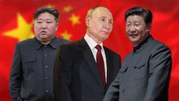 Norcorea, Rusia (Putin) y China