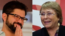 altText(Ni bien llegó a Chile, Michelle Bachelet se reunió con Boric)}