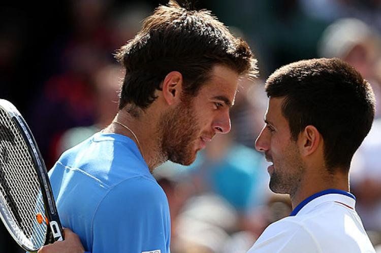 Djokovic y Del Potro vienen de enfrentarse en los JJ.OO de Londres.