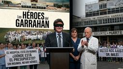 ¿Se acuerda cuando Milei acusaba de hacer política a los médicos del Garrahan por reclamar sueldos? Ahora saca un documental para aplaudirlos como héroes. Foto: Grok ¿Se acuerda cuando Milei acusaba de hacer política a los médicos del Garrahan por reclamar sueldos? Ahora saca un documental para aplaudirlos como héroes. Foto: Grok