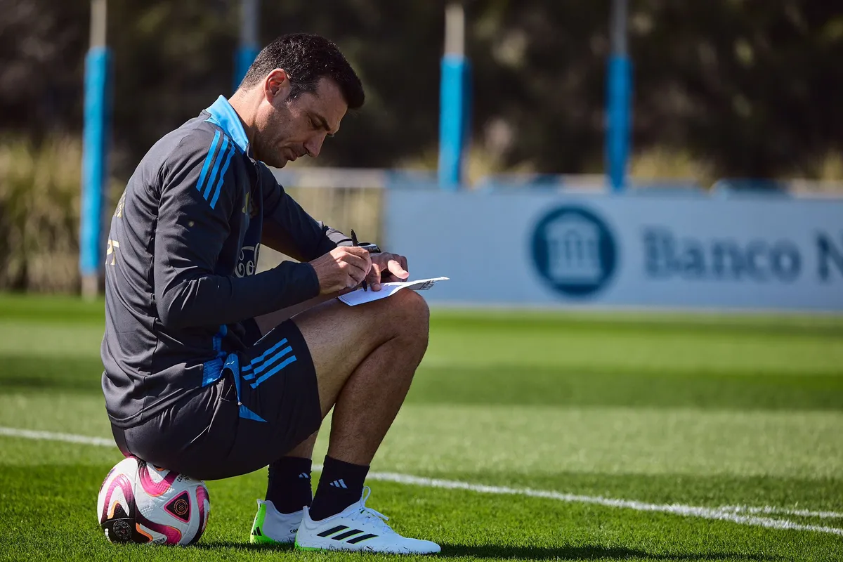 Lionel Scaloni, DT de la Selección Argentina