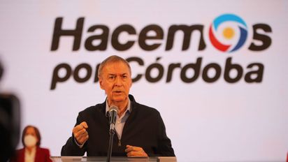 Juan Schiaretti y un acto de campaña con 28 mil personas 