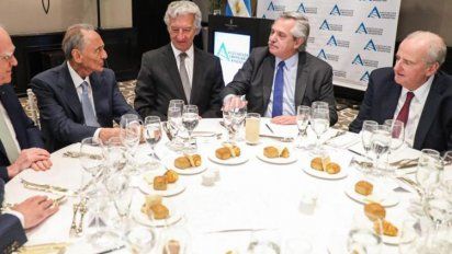 La Rosada con los tapones de punta contra Clarín: 