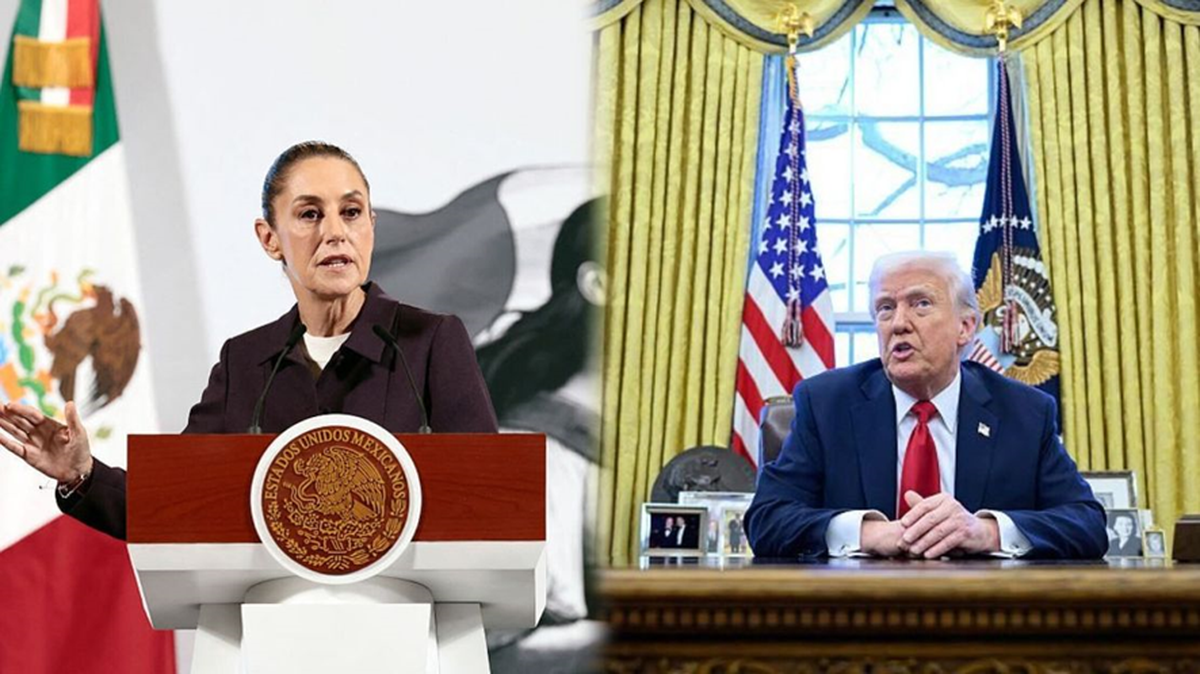 Claudia Sheinbaum, presidenta de México, y Trump, presidente de USA Claudia Sheinbaum, presidenta de México, y Trump, presidente de USA
