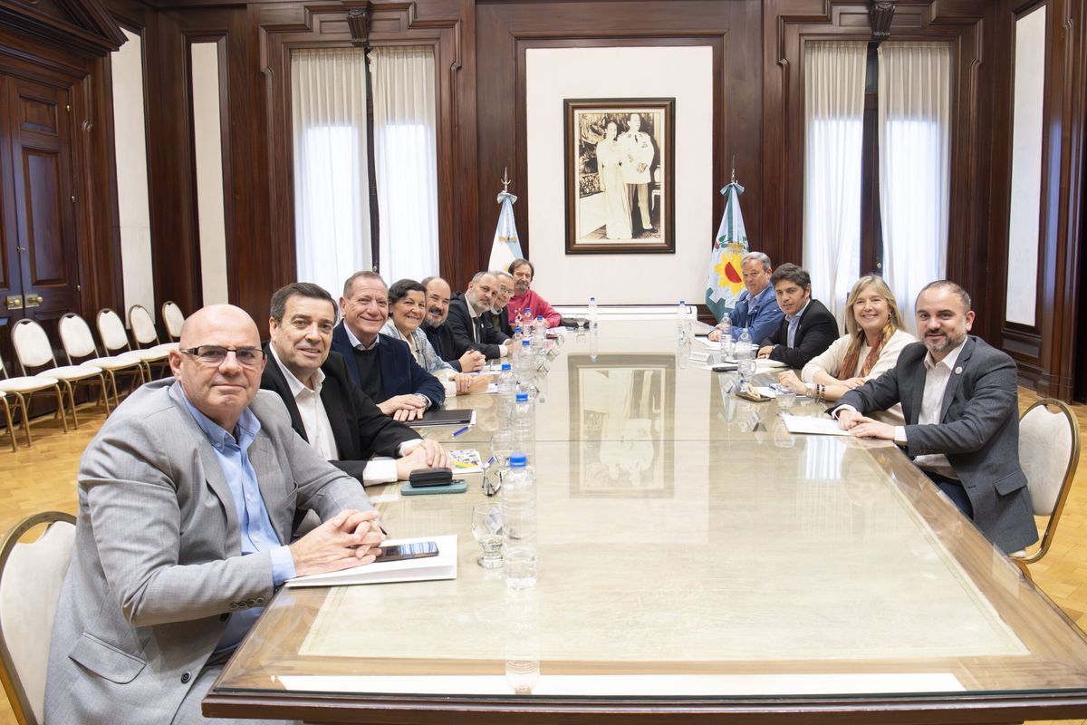 Abril 2026: Axel Kicillof con pastores evangélicos.