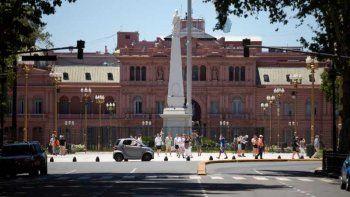 Casa Rosada. Foto: NA Casa Rosada. Foto: NA