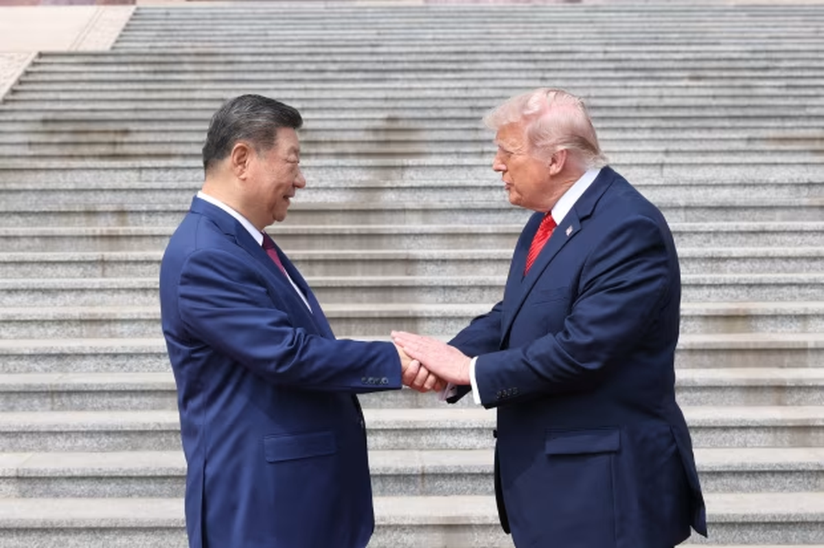 Según un comunicado de la Casa Blanca, los dos líderes también coincidieron en que Teherán no debería poseer armas nucleares. HUANG JINGWEN/XINHUA/ZUMA PRESS Según un comunicado de la Casa Blanca, los dos líderes también coincidieron en que Teherán no debería poseer armas nucleares. HUANG JINGWEN/XINHUA/ZUMA PRESS